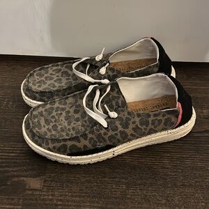 Hey Dudes leopard print